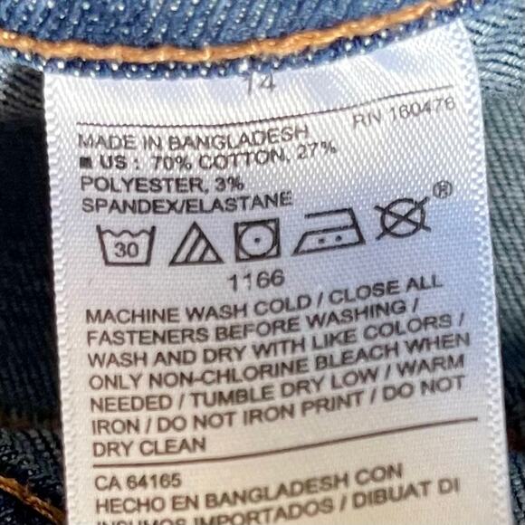 Old Navy Lot of 2 Girls 14 Ballerina Jeggings Torn Blue Gray - Picture 6 of 7